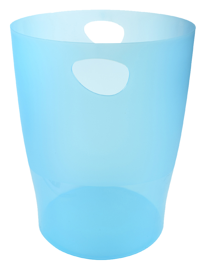 EXACOMPTA Corbeille à papier ECOBIN, 15 litres, turquoise