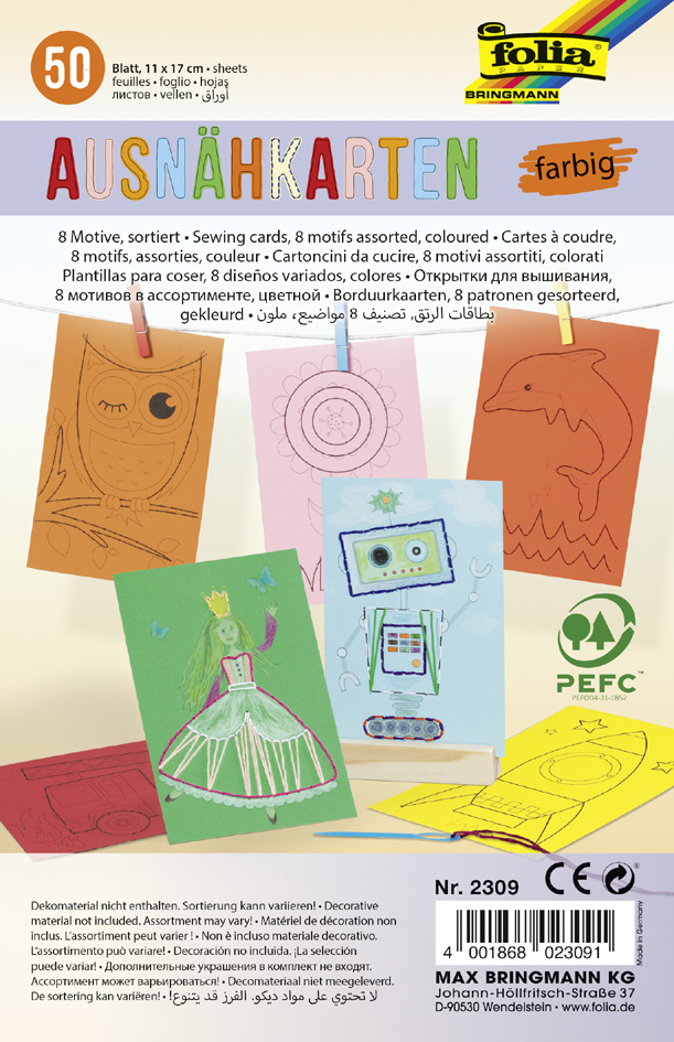 Cartes à coudre