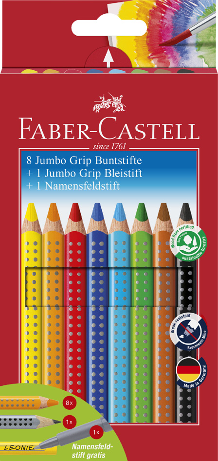 Sets de crayons de couleur, jumbo