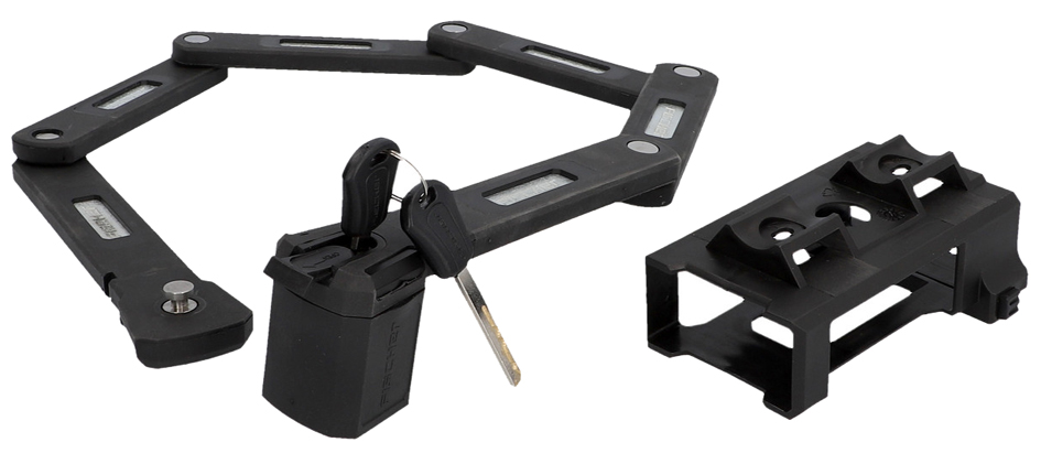 Antivol pliable pour vélo PROTEC PLUS+ FK85, ouvert