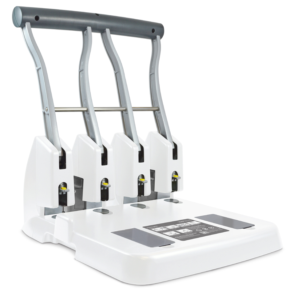 RAPESCO Perforateur quatre trous ECO P4400, blanc soft