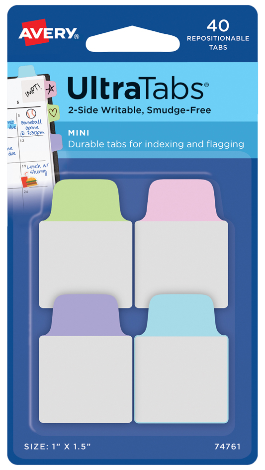 Index repositionnable, standard rigide