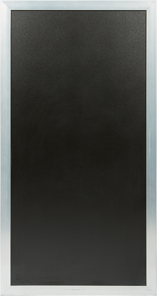 Securit Cloison MULTI BOARD, avec tableau noir, argent
