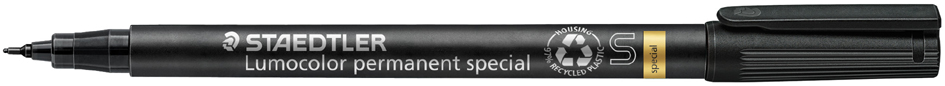 STAEDTLER Marqueur permanent 319S Lumocolor spécial, noir
