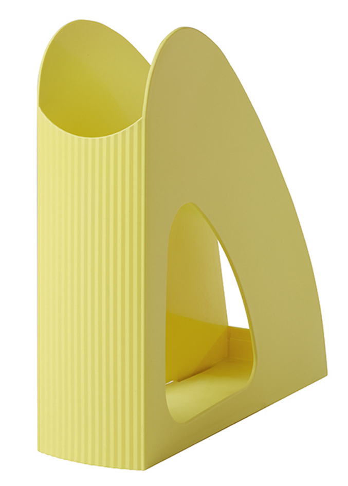 HAN Porte-revues Re-LOOP, A4, plastique écologique, jaune