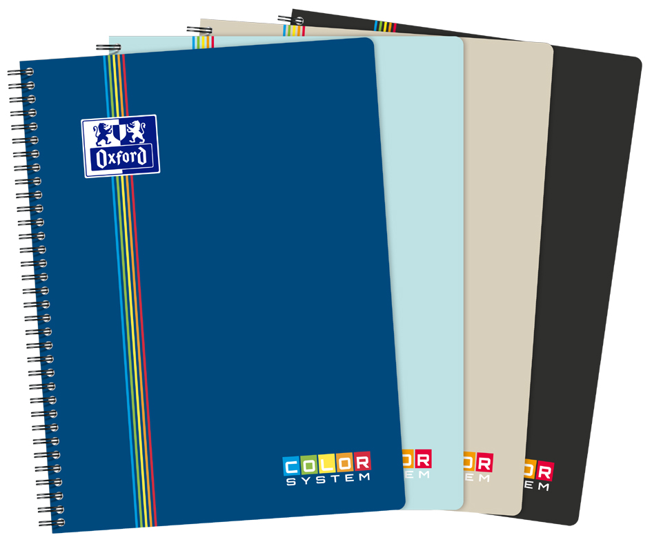Visuel de référence: Cahier à reliure intégrale COLOR SYSTEM, A4+