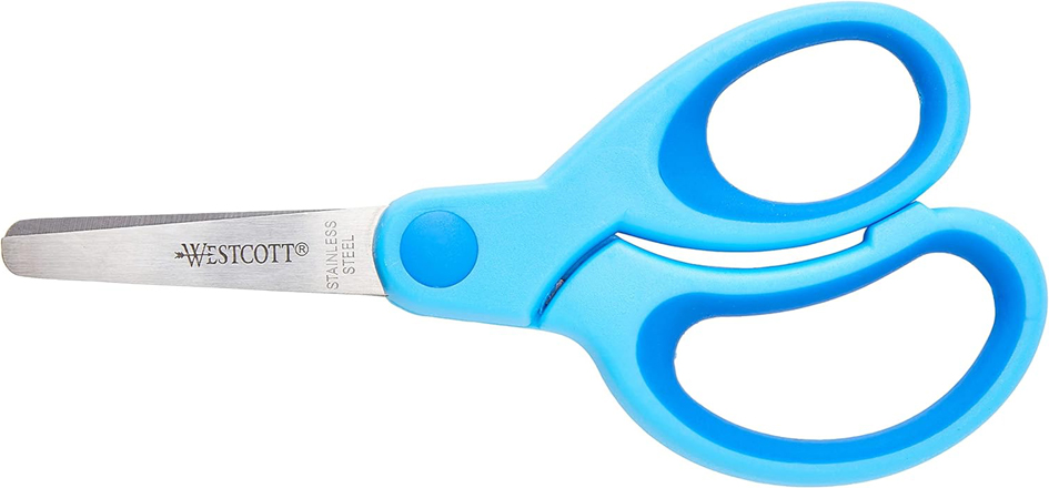 rond, bleu