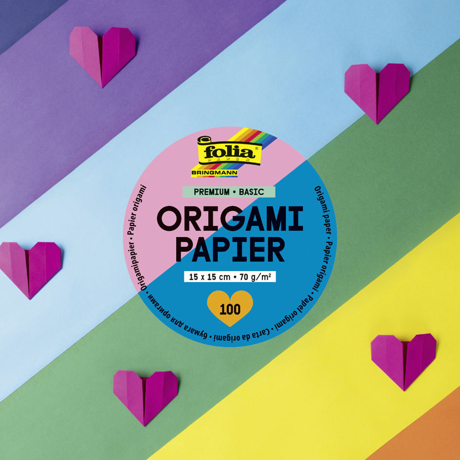 folia Feuille de papier pour origami PREMIUM BASIC