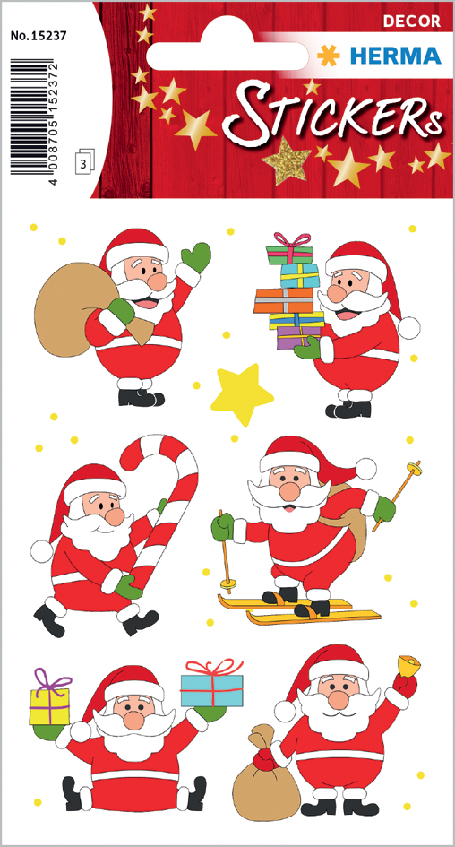 HERMA Sticker de Noël DECOR 'L'ami Père Noël'