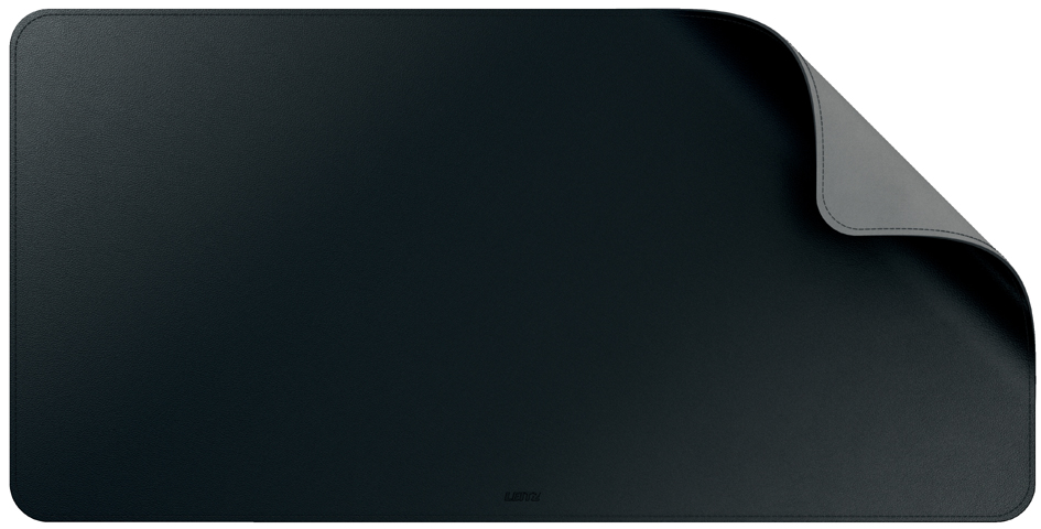 LEITZ Sous-main, 800 x 400 mm, en PVC, noir