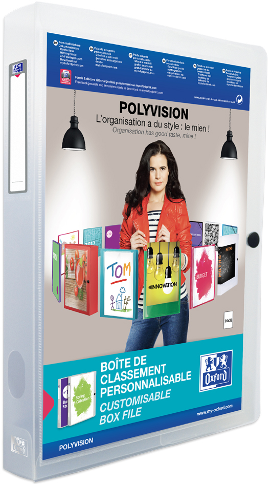 visuel de référence: Boite de rangement POLYVISION, incolore