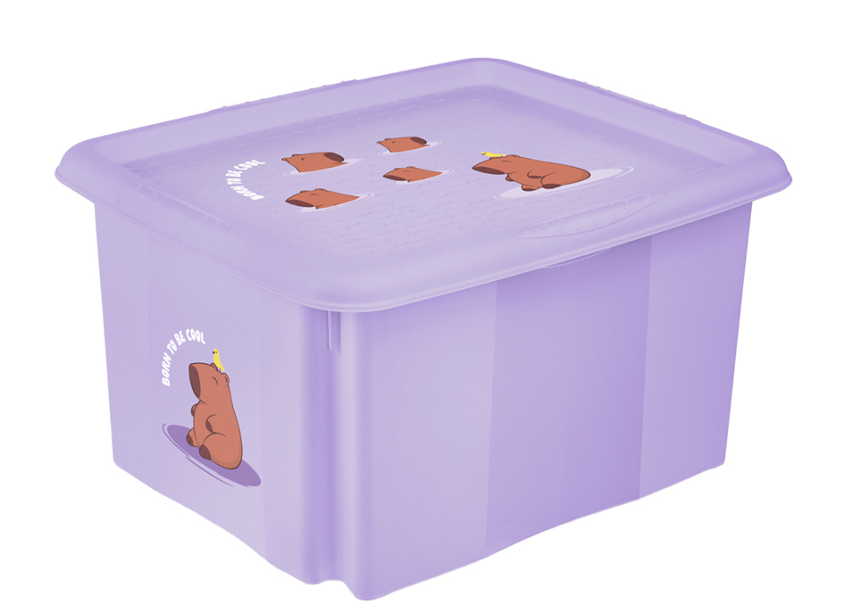 Boîte de rangement "karolina capybara", 24 litres