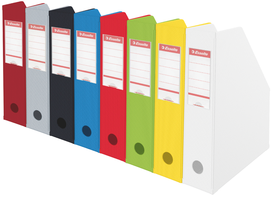 Esselte Porte-revues VIVIDA, A4, 100 mm, carton, assorti