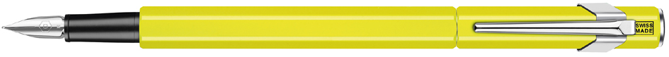 CARAN D'ACHE Stylo plume 849 FLUO LINE, jaune