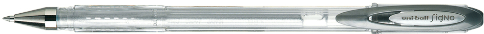 uni-ball Stylo roller encre gel SIGNO Métal UM120NM, argent