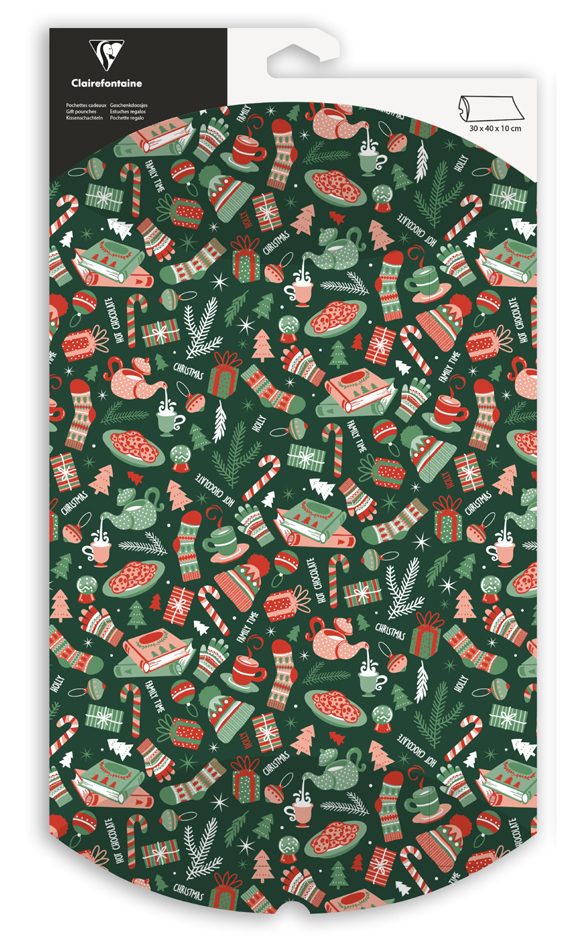Clairefontaine Pochette cadeau Noël 'Cosy'