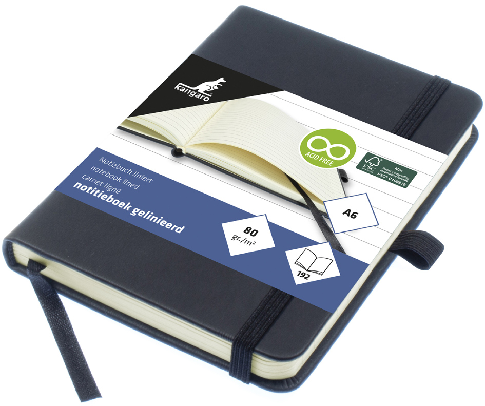 Visuel de référence : bandeau autour de chaque carnet