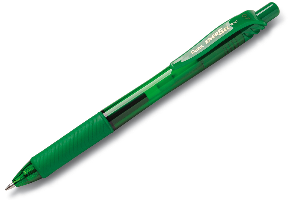 Pentel Roller encre gel liquide EnerGel-X BL107, étui de 4 étui de 4 0,35 mm assorti assorti