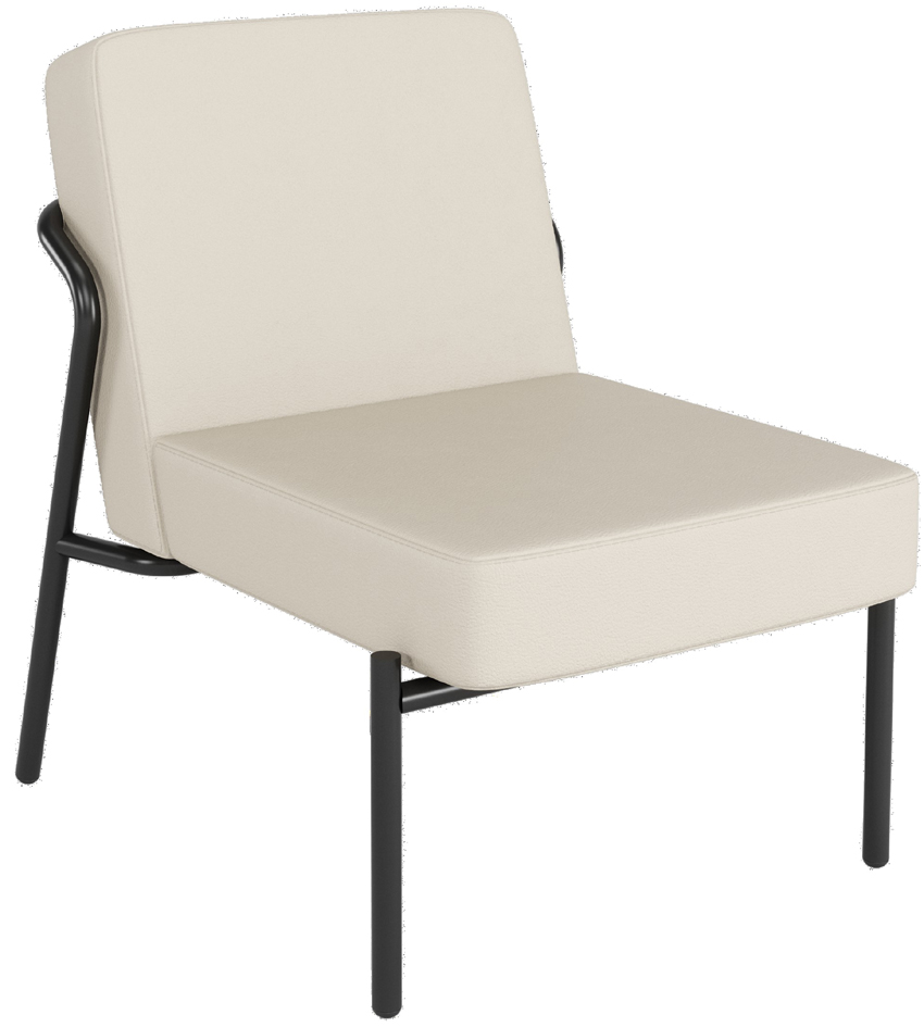 PAPERFLOW Fauteuil visiteur MEDSO KLASSIK S simili-cuir