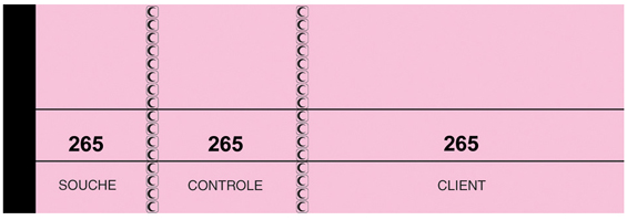 Bloc passe-partout, rose
