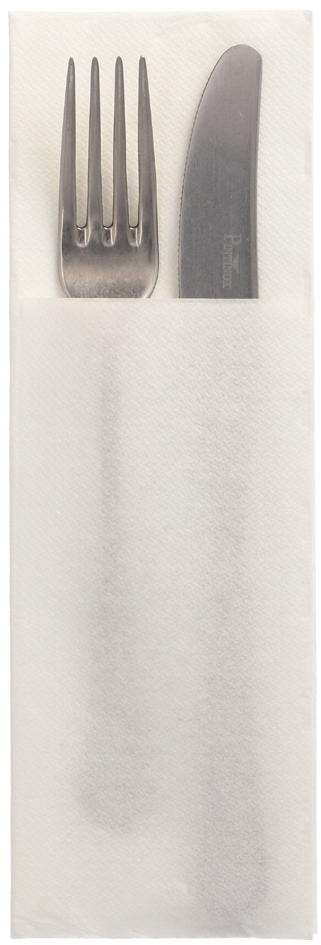 STARPAK Serviette pochette 'DAILY Collection', blanc
