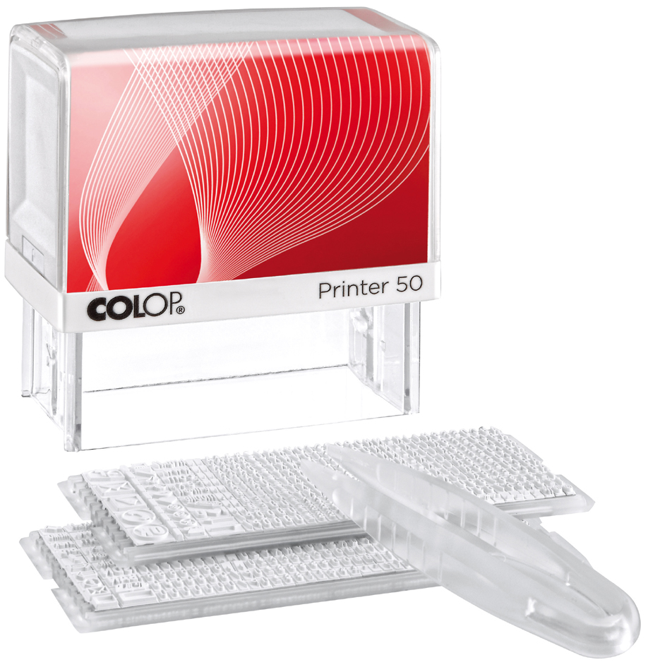 COLOP Encreur de rechange E/50/1, noir, pack double noir 2