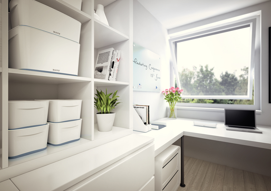 Visuel de référence: montre le produit en home office