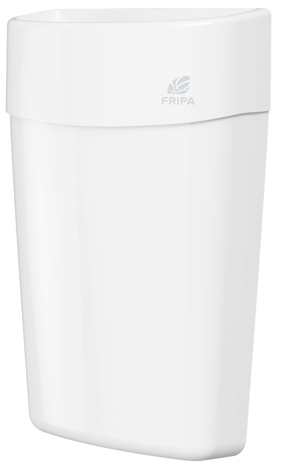 Fripa Poubelle, plastique, 25 litres, blanc