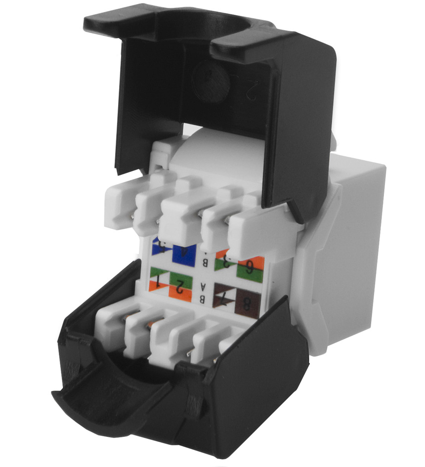 Module Keystone cat. 6, non blindé, détails