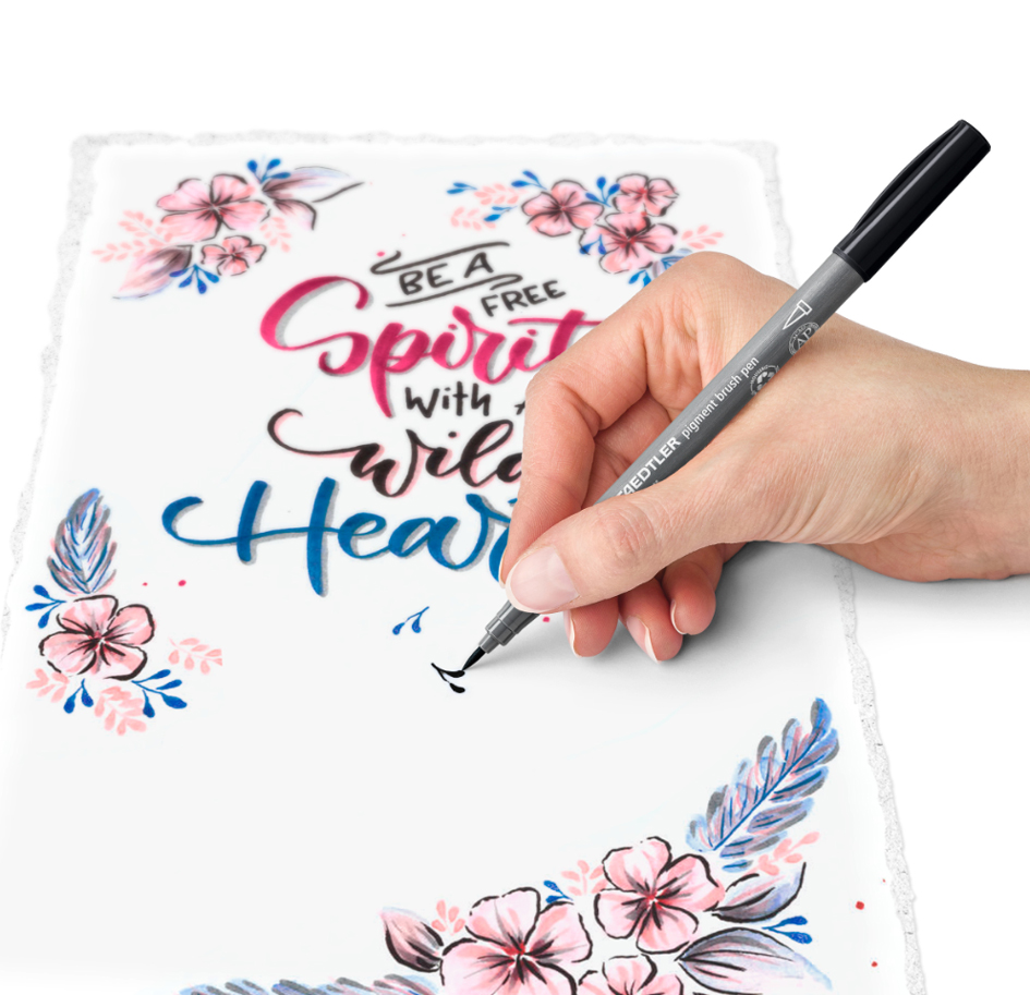 Sets hand lettering