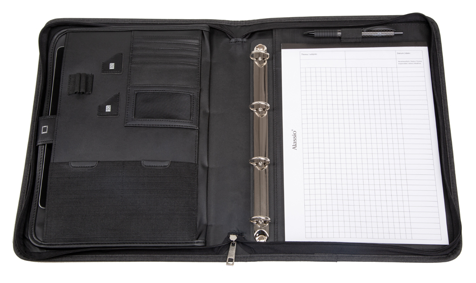 Porte-documents "OLBIA", ouvert