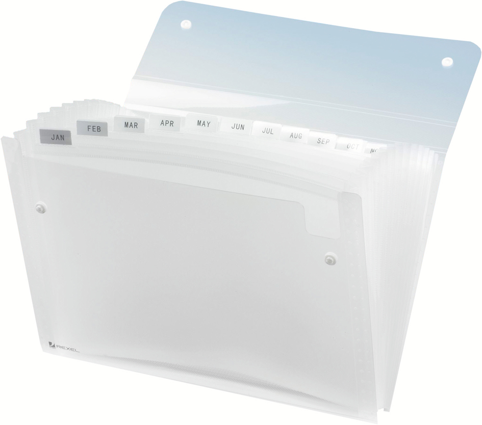 Rexel Trieur ICE, format A4, 13 compartiments, PP