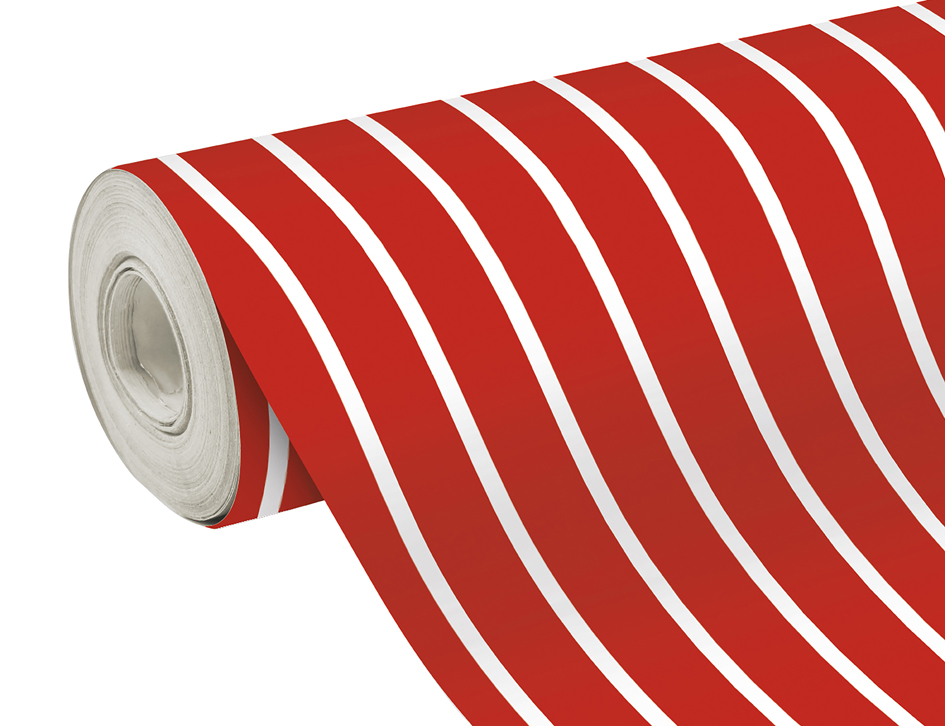 Clairefontaine Papier cadeau de Noël 'Bandes'