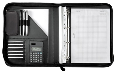 Alassio Serviette de bureau 'RICCIONE', A4, similicuir