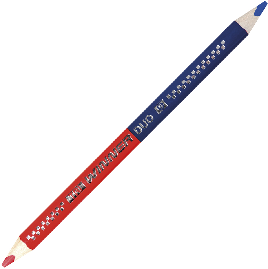 Crayons de couleur bicolores