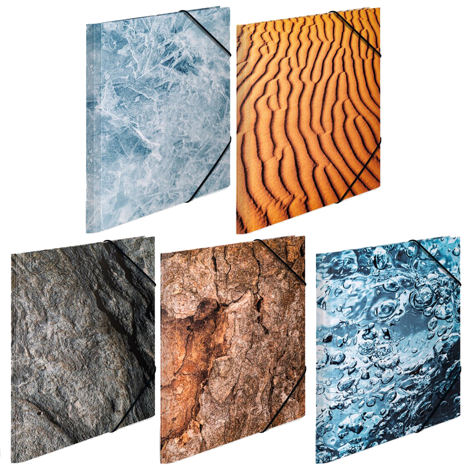 HERMA Assortiment de chemises à élastiques 'Nature', A3