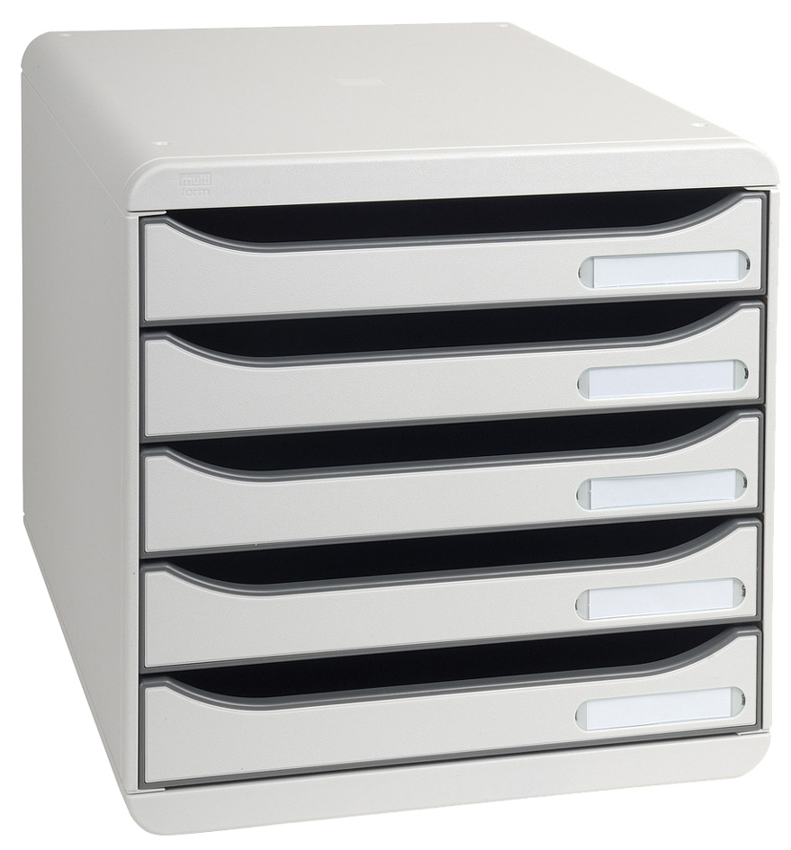 EXACOMPTA Module de classement BIG-BOX PLUS, 5 tiroirs,