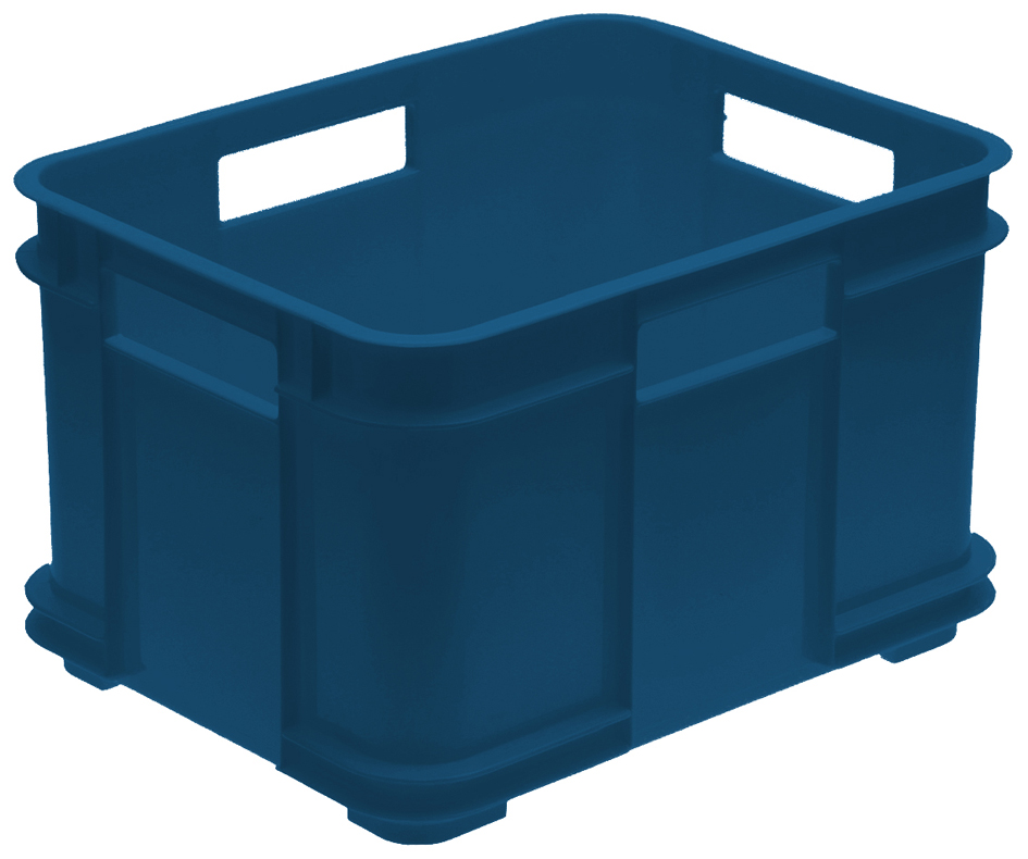 keeeper Caisse de rangement Euro-Box M 'bruno eco', bleu