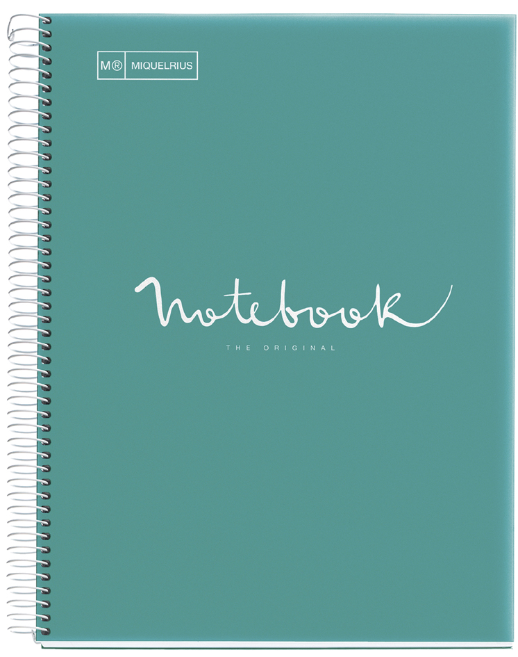 MIQUELRIUS Cahier à spirale 'Notebook EMOTIONS', A4