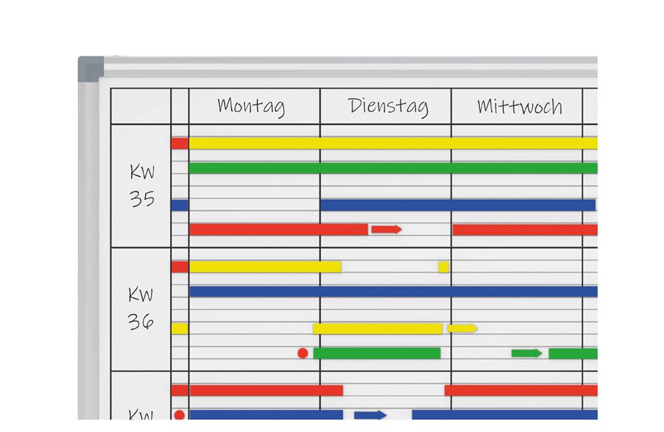 MAUL Tableau de planning MAULstandard, (L)900 x (P)600 mm
