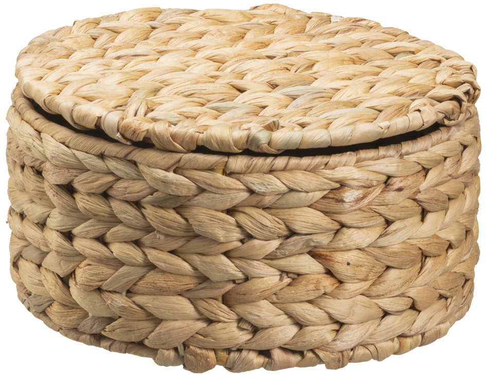 NHG Corbeille de rangement CLARA L, avec couvercle, rond