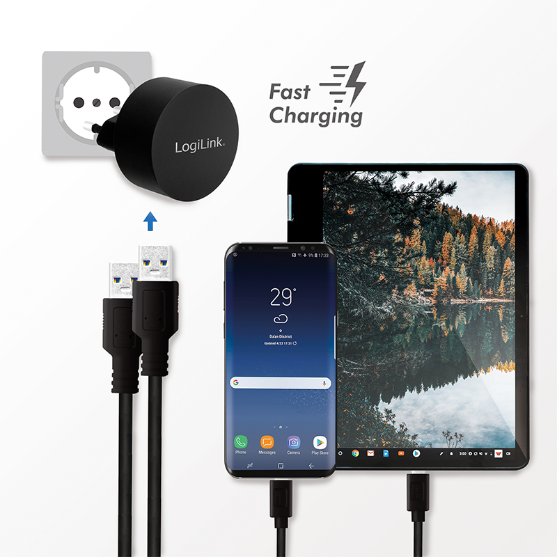 Chargeurs, 2x USB-A