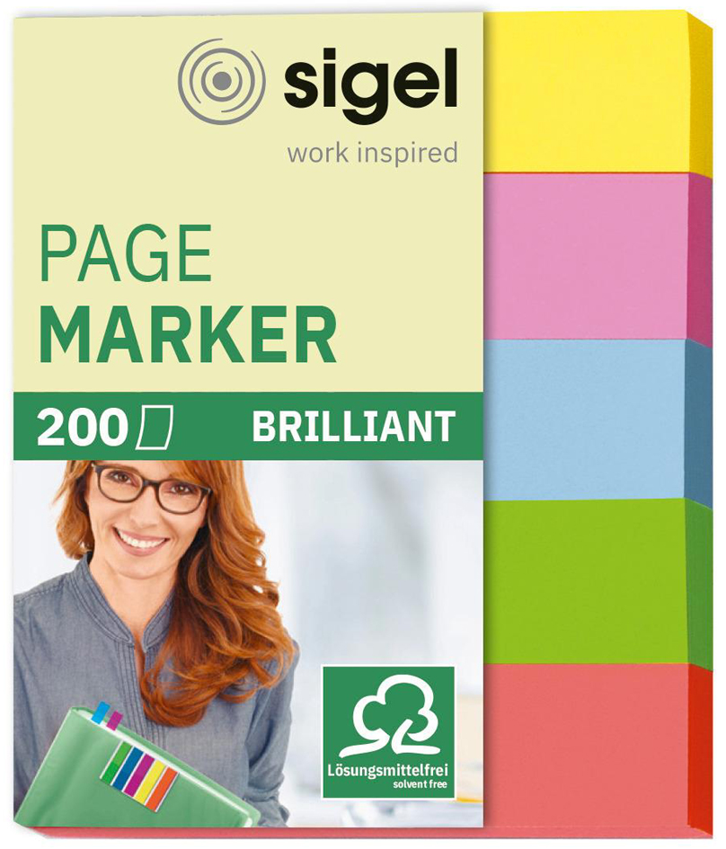 Index repositionnable, papier
