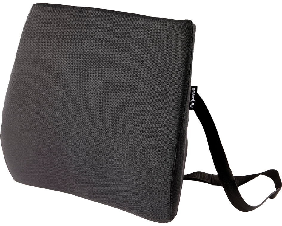 Fellowes Coussin de dossier confort Breyta, noir
