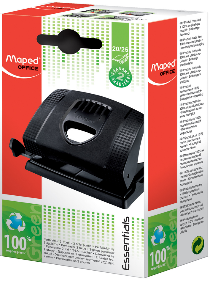 Perforateur Essentials Green 20/25, dans une boîte carton