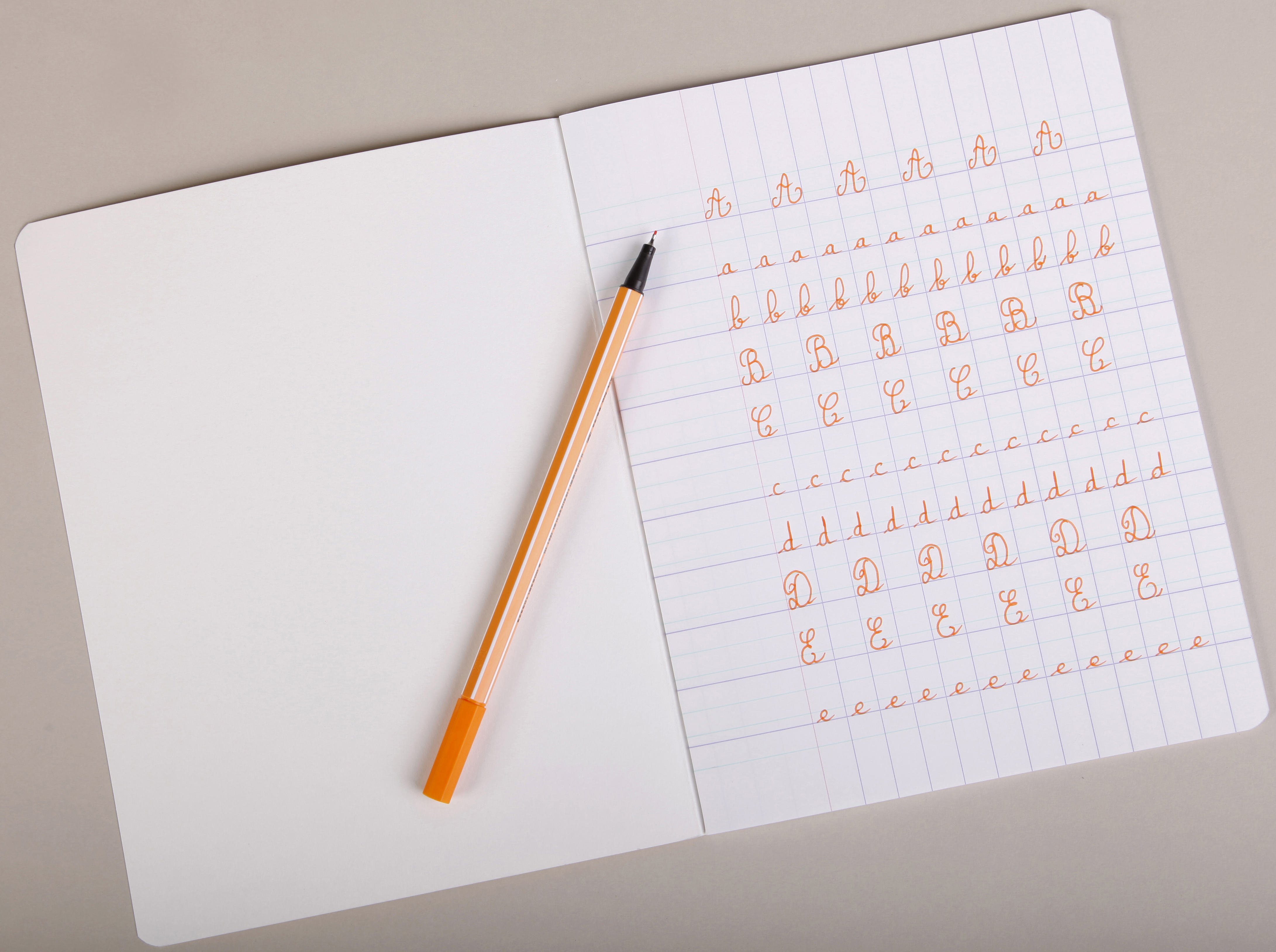 Cahier piqûre Clairenfantine, 170 x 220 mm - utilisation