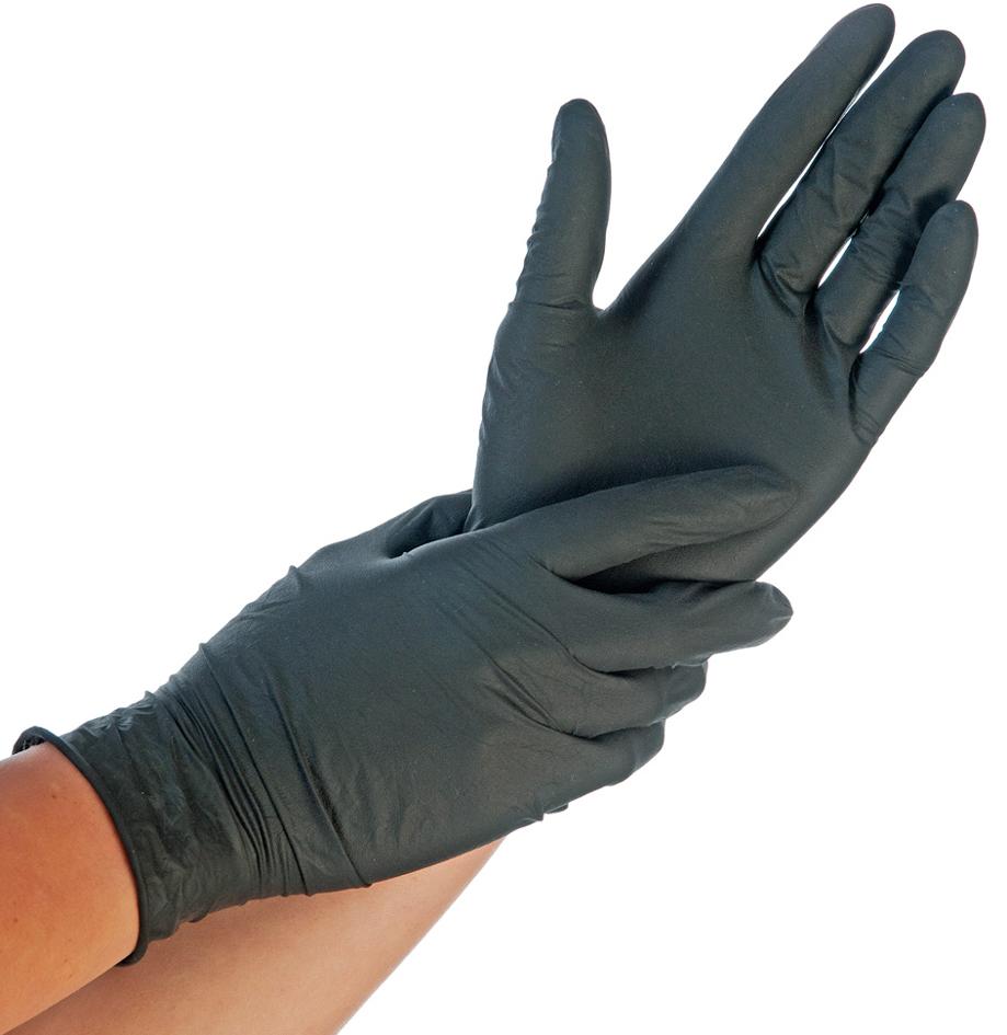 Visuel de référence : gant nitrile "EXTRA SAFE", noir