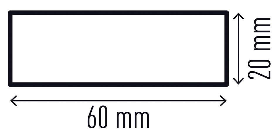 Vue détaillée: profilé de protection pour les surfaces S20