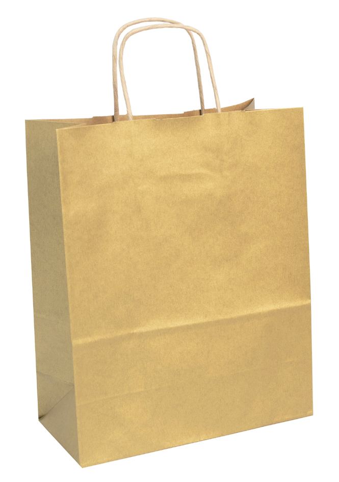 Visuel de référence : Sac en papier, doré