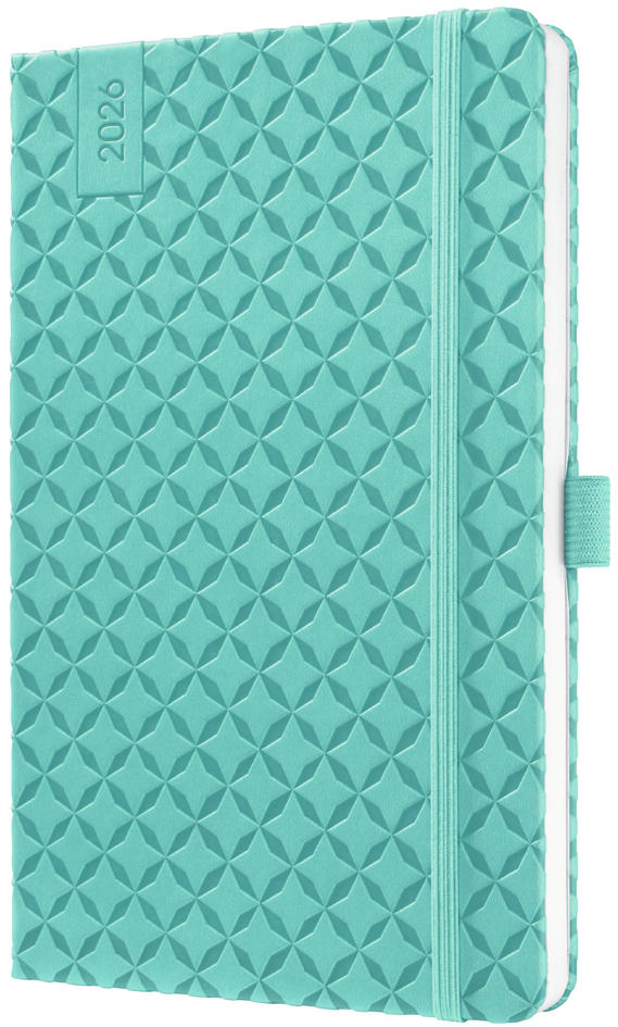 sigel Agenda de poche Jolie Flair 2026, A5, turquoise